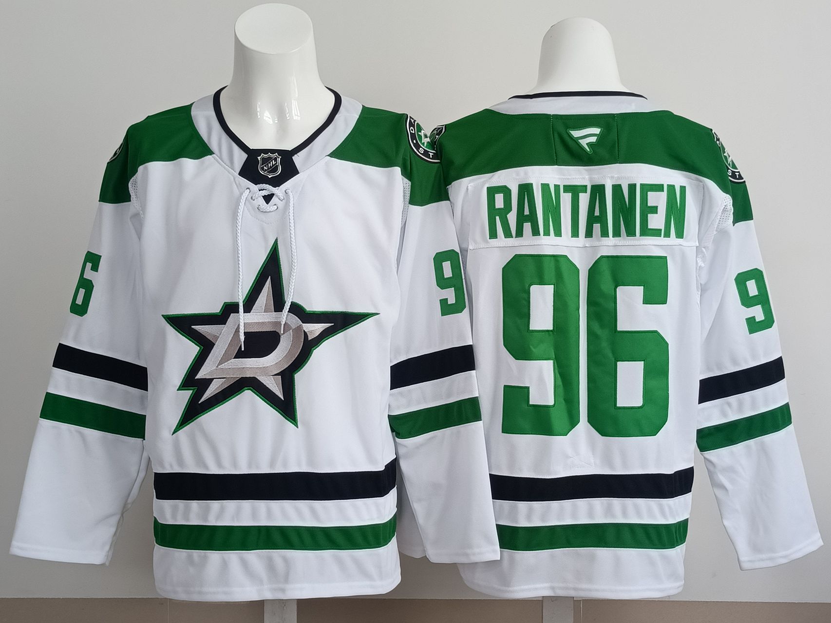Men 2025 Dallas Stars #96 Rantanen White NHL Jersey style 01